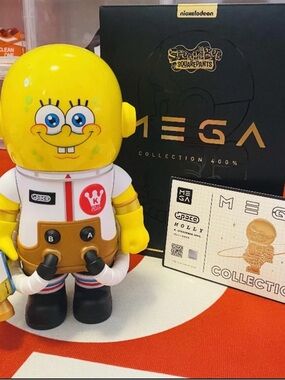 SpongeBob SquarePants MEGA Collectible SPACE MOLLY - Yellow 400 %